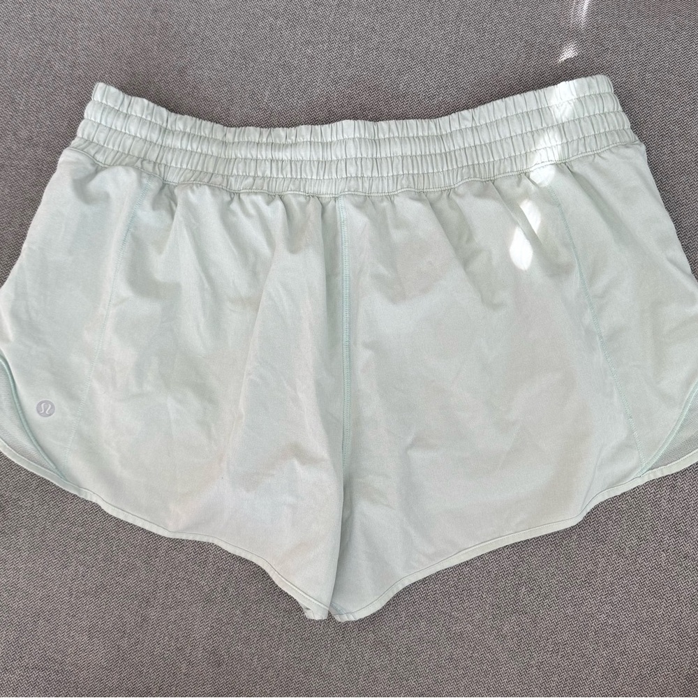 Lululemon Athletica Mint Green Athletic Shorts